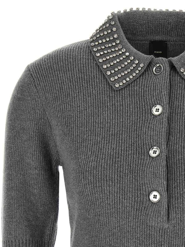 The Best Shops Pinko: Cardigans - Cardigan - Gris