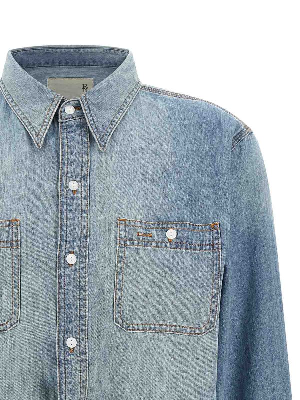 The Best Shops R13: シャツ - シャツ - ライトブルー