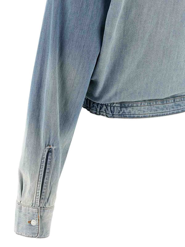 シャツ - ライトブルー shop online: R13