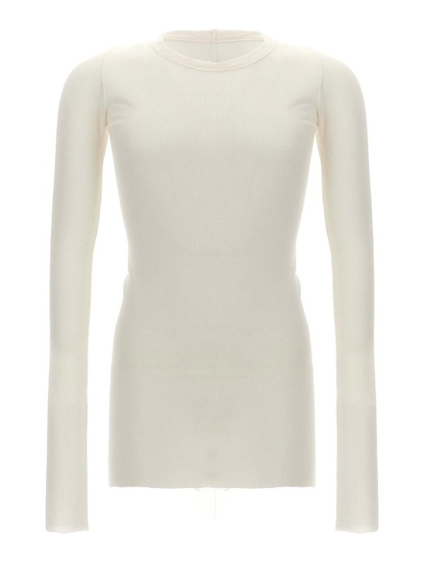 RICK OWENS: T-shirts - T-Shirt - Weiß