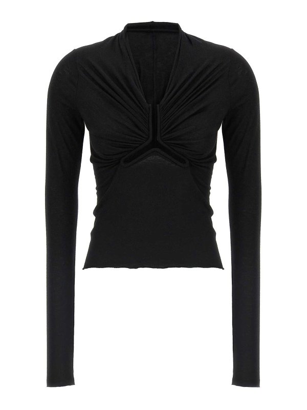 RICK OWENS: Tops & Tank tops - Allanah Ls T Sweater