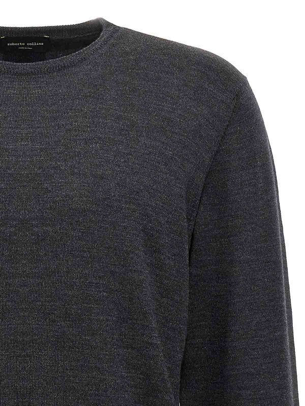 The Best Shops ROBERTO COLLINA: crew necks - Merino Wool Sweater