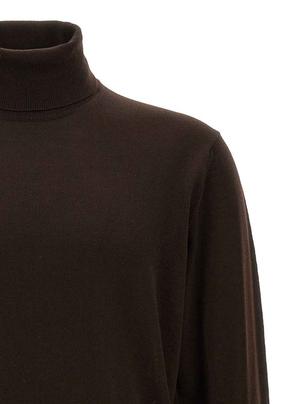 The Best Shops ROBERTO COLLINA: Turtlenecks & Polo necks - Wool Turtleneck Sweater