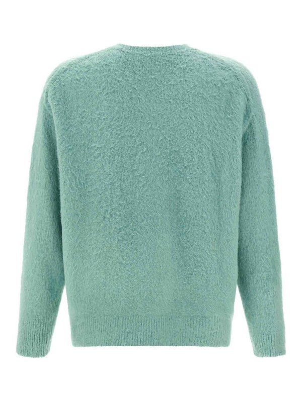 ROBERTO COLLINA: crew necks online - Shearling Cotton Sweater