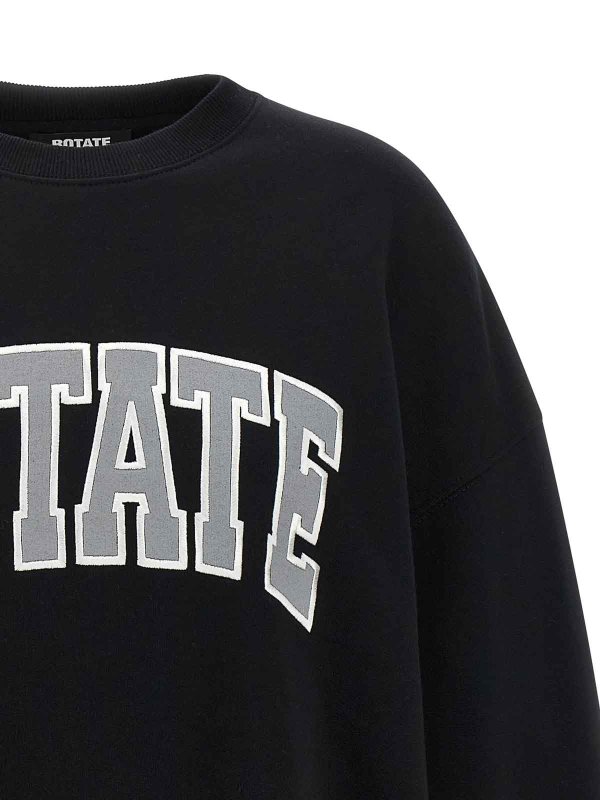 The Best Shops ROTATE Birger Christensen: Sudaderas y suéteres - Sudadera - Negro