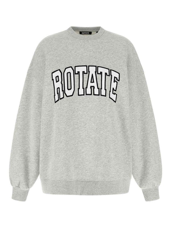 ROTATE Birger Christensen: Sweatshirts & Sweaters - Heavy Sweat Sweatshirt