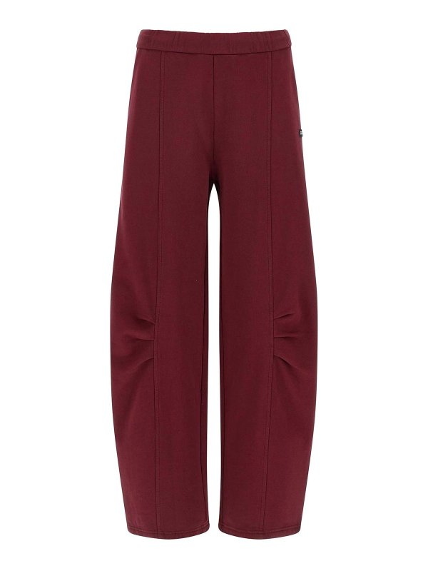 ROTATE Birger Christensen: Pantalons de survêtement  - Pantalons De Sport - Rouge Brun