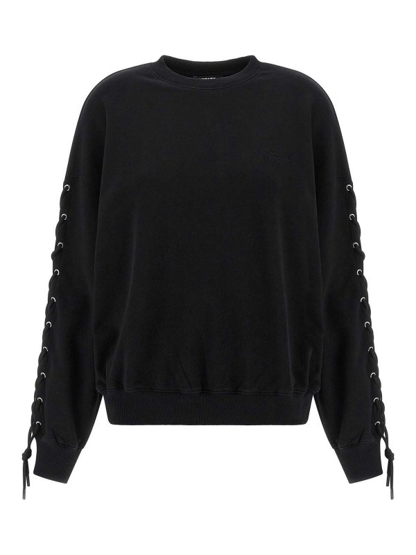 ROTATE Birger Christensen: Sweatshirts & Sweaters - Lacing Sweatshirt