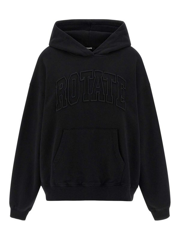 ROTATE Birger Christensen: Sweatshirts & Pulls - Sweat-Shirts - Noir