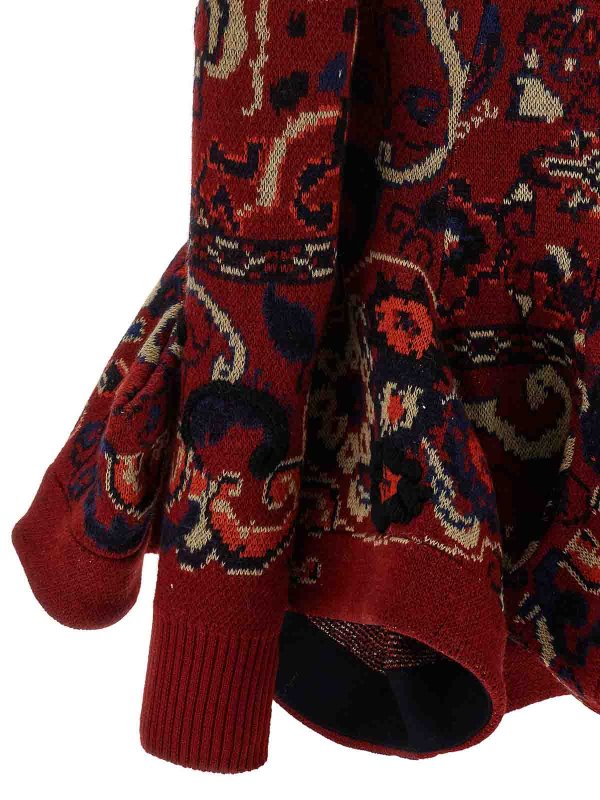 Jacquard Wool Cardigan shop online: Sacai