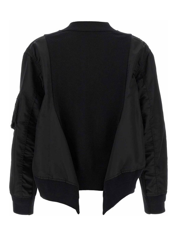 Sacai: カーディガン online - カーディガン - 黒