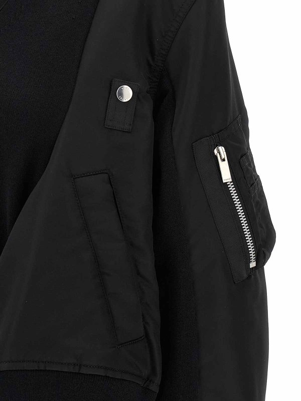 カーディガン - 黒 shop online: Sacai