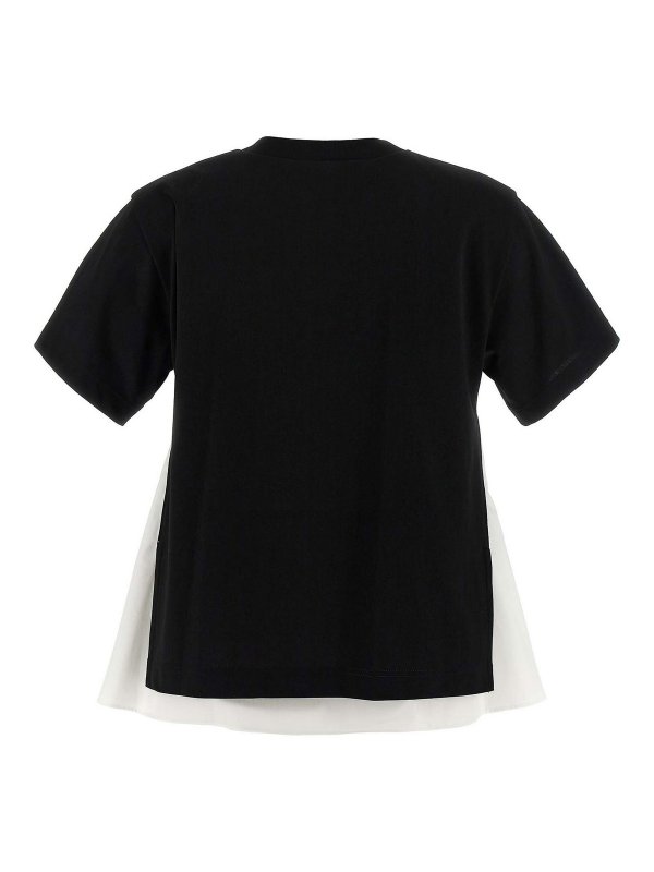 Sacai: Camisetas online - Camiseta - Blanco