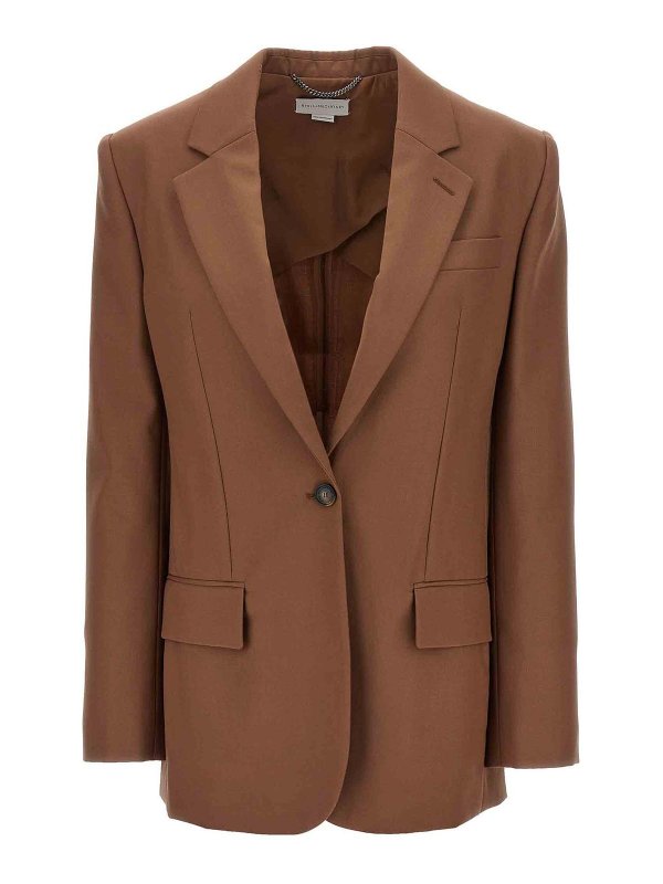 STELLA McCARTNEY: Blazer - Blazer - Braun
