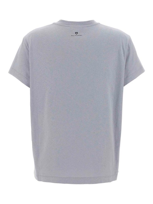 STELLA McCARTNEY: t-shirt online - T-shirt del logo ama