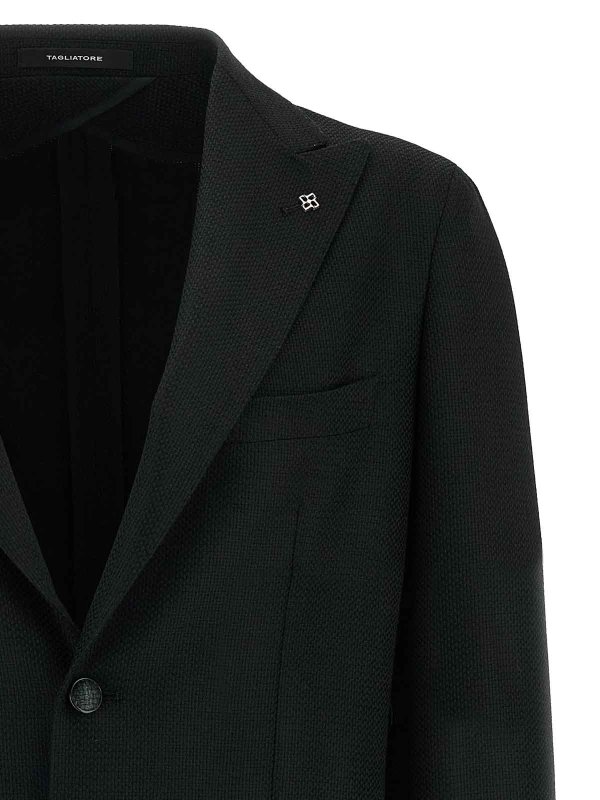 The Best Shops TAGLIATORE: blazers - Micro Squares Blazer