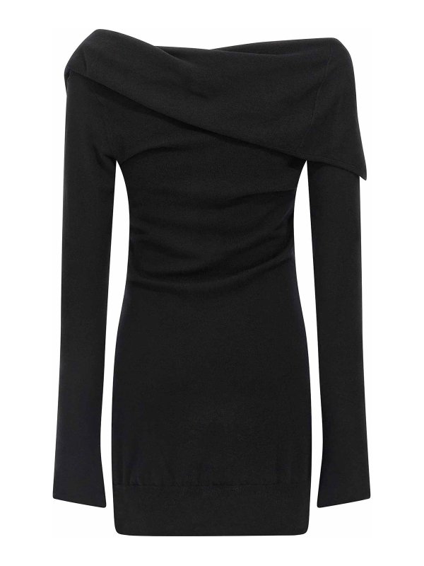 The Best Shops The Attico: knee length dresses - Cashmere Wool Dress