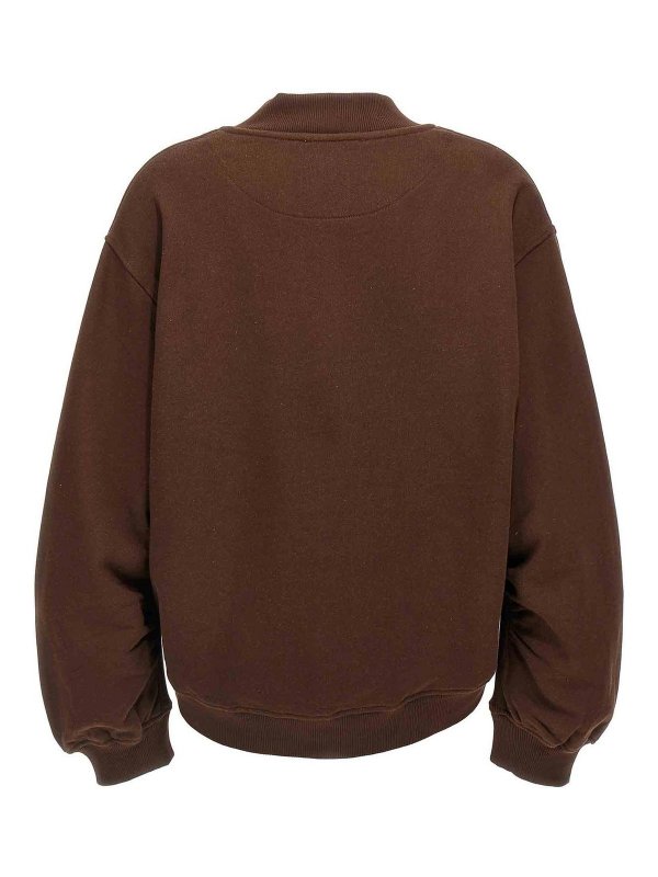 The Attico: Sweatshirts & Pulls online - Sweat-Shirts - Marron