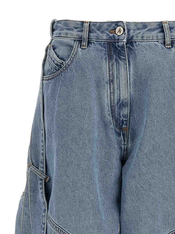 The Best Shops The Attico: Jeans évasés - Jean Bootcut - Bleu Clair