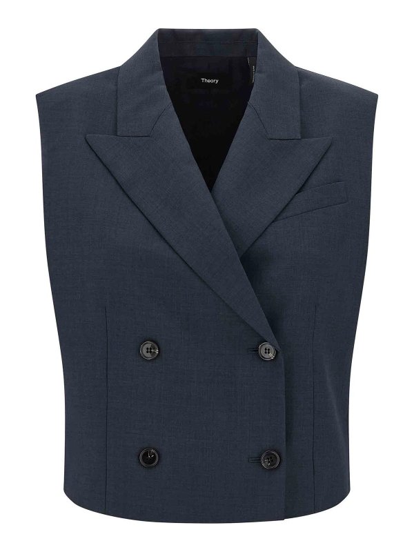 Theory: Chalecos - Chaleco - Azul
