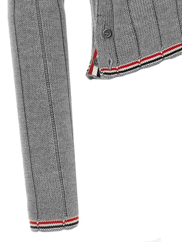 Cárdigan - Gris shop online: THOM BROWNE