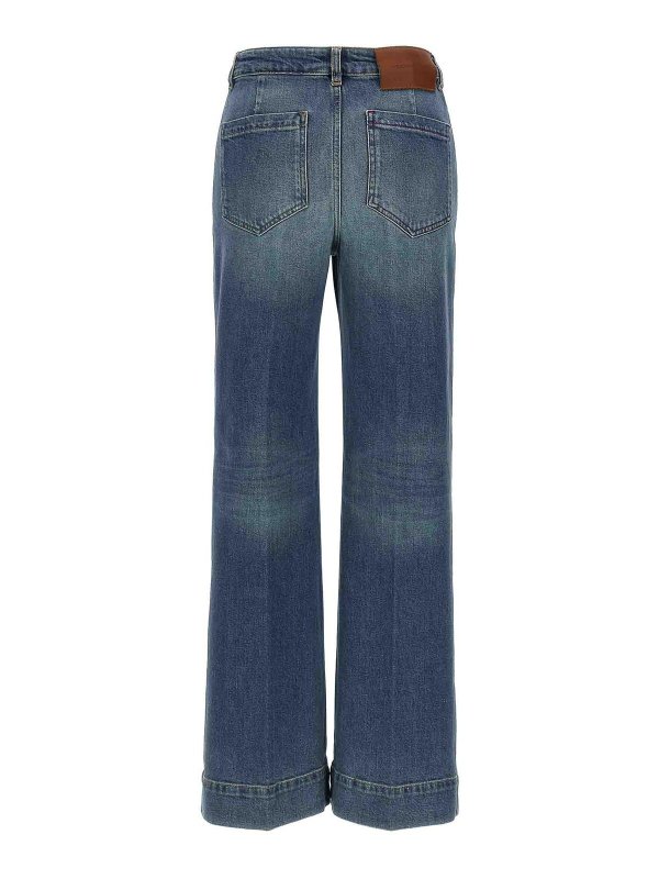 VICTORIA BECKHAM: Jeans évasés online - Jean Bootcut - Bleu Clair