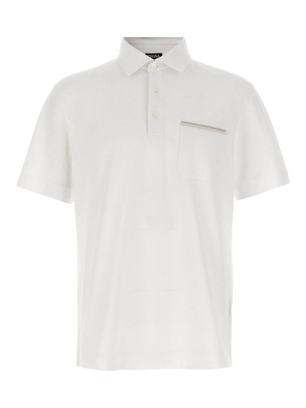ZEGNA: Polos - Polo - Blanco