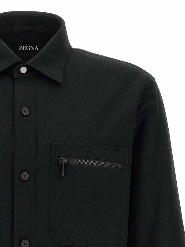 The Best Shops ZEGNA: ブラウス - ブラウス - 黒