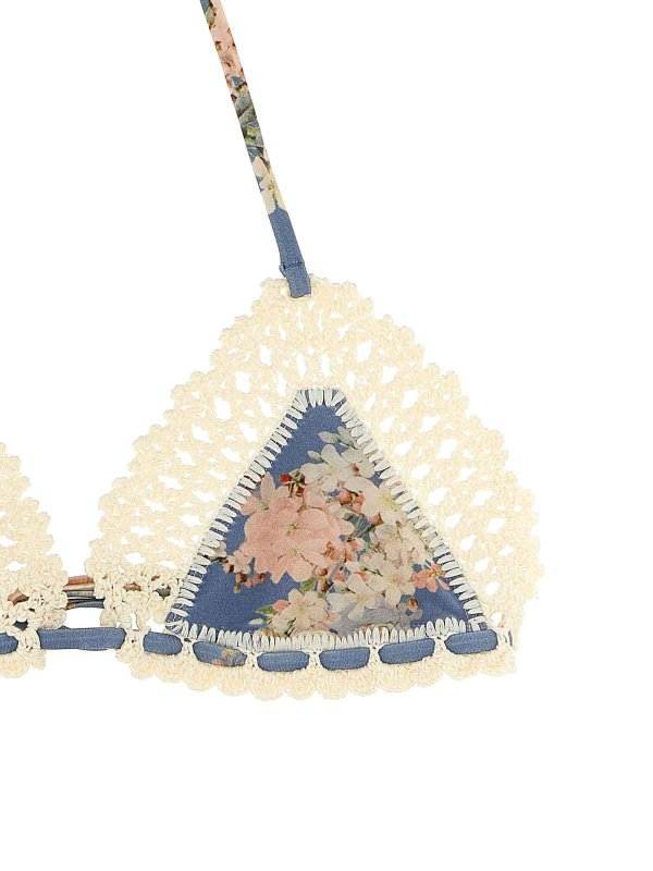 The Best Shops ZIMMERMANN: Bikini - Bikini - Hellblau