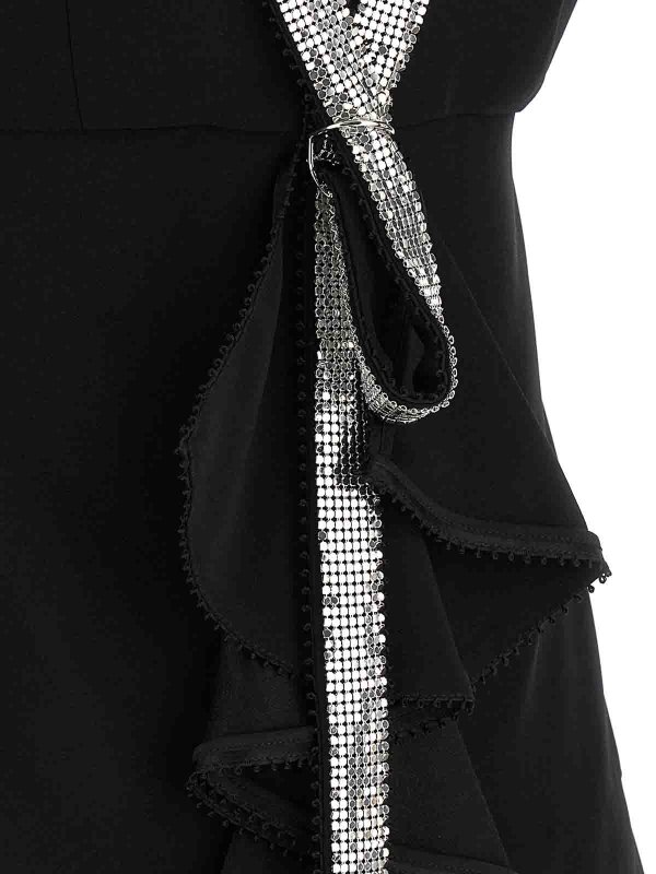 Giovanni Bedin Studded Ribbon Dress - Black - Women
