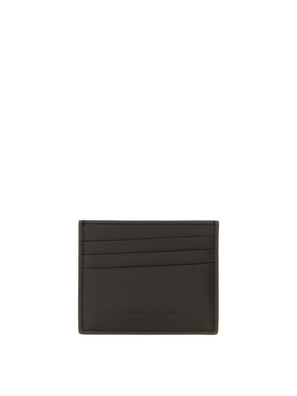 BRUNELLO CUCINELLI: wallets & purses online - Logo Card Holder