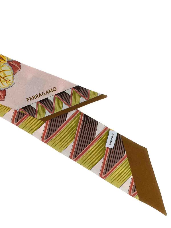 The Best Shops FERRAGAMO: Stoles & Shawls - Bandeau  Print
