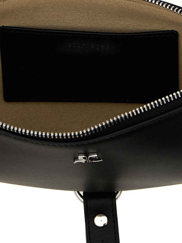 Sac Porté Épaule - Noir shop online: Courreges