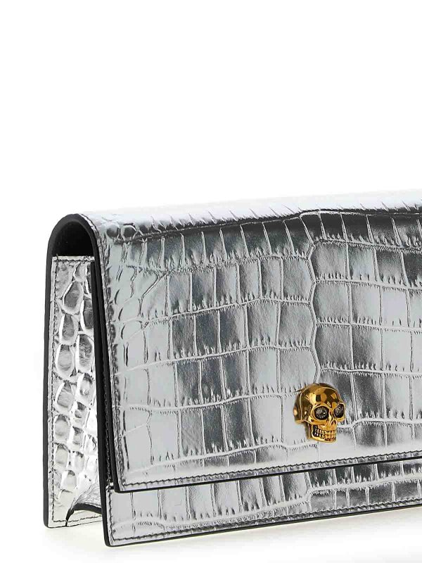 The Best Shops ALEXANDER MCQUEEN: Bolsas bandoleras - Bolsa Bandolera - Plata