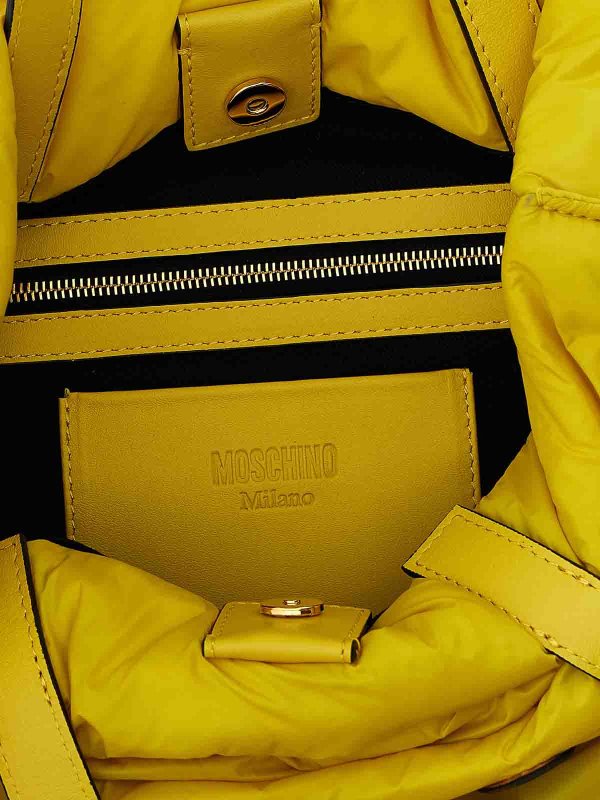 Sac Cabas - Jaune shop online: MOSCHINO