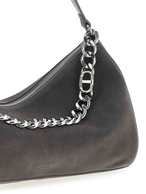 The Best Shops TWINSET: Schultertaschen - Schultertasche - Grau