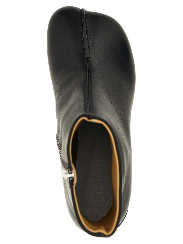 アンクルブーツ - 黒 shop online: MM6 MAISON MARGIELA