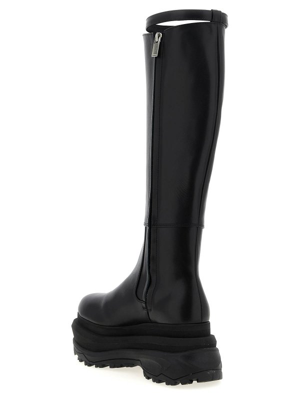 The Best Shops Sacai: Bottes - Bottes - Noir