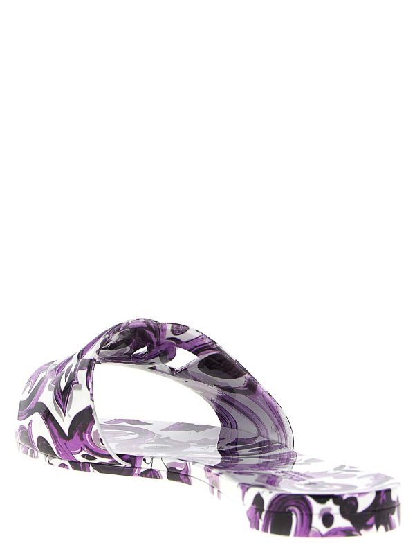 The Best Shops DOLCE & GABBANA: Sandales - Sandales - Violet
