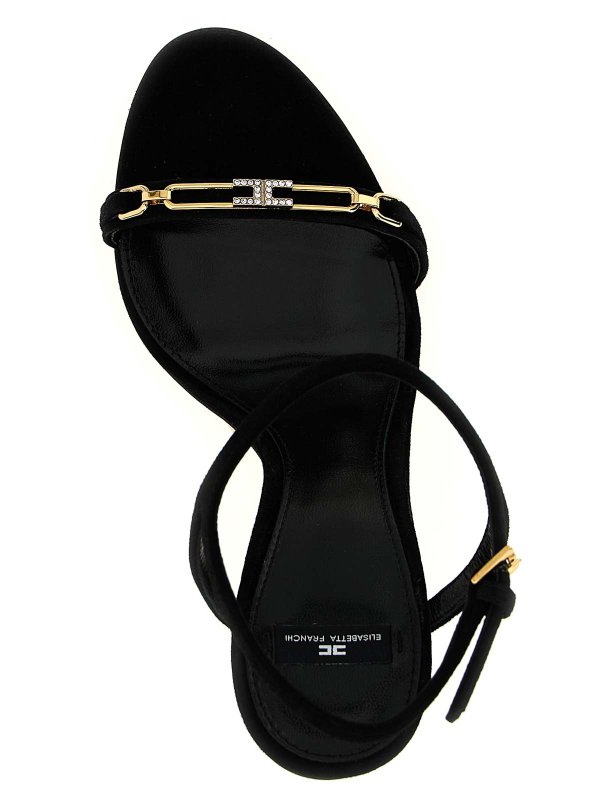 Sculpture Heel Sandals shop online: ELISABETTA FRANCHI