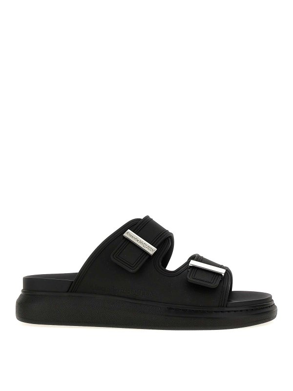 ALEXANDER MCQUEEN: Sandales - Sandales - Noir