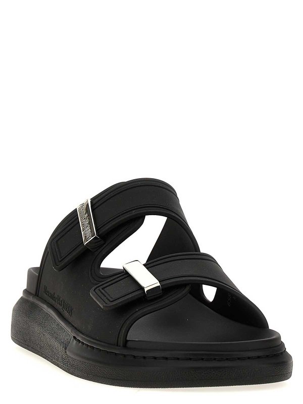 ALEXANDER MCQUEEN: Sandales online - Sandales - Noir