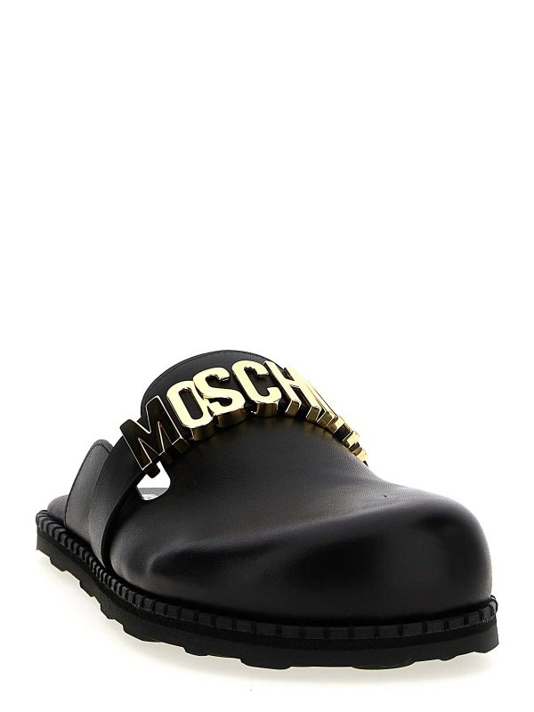 MOSCHINO: Mules online - Mules - Noir
