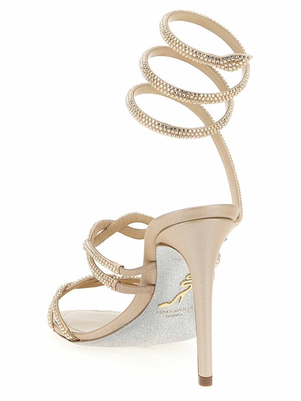 The Best Shops RENE CAOVILLA: sandals - Braid Cleo Sandals