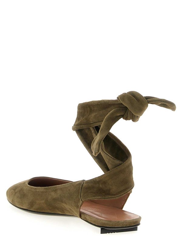 The Best Shops The Attico: Ballerines - Ballerines - Vert