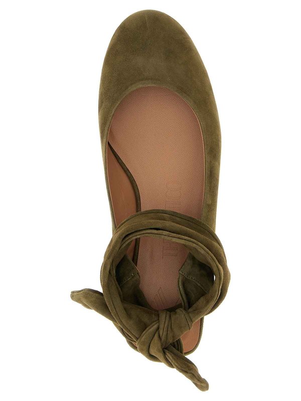 Ballerines - Vert shop online: The Attico