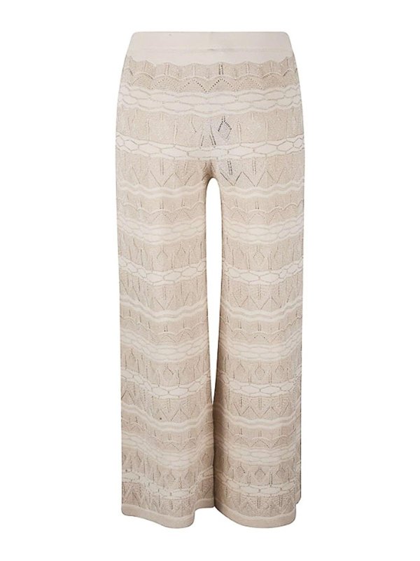 D.EXTERIOR: Casual Hosen online - Casual Hose - Weiß