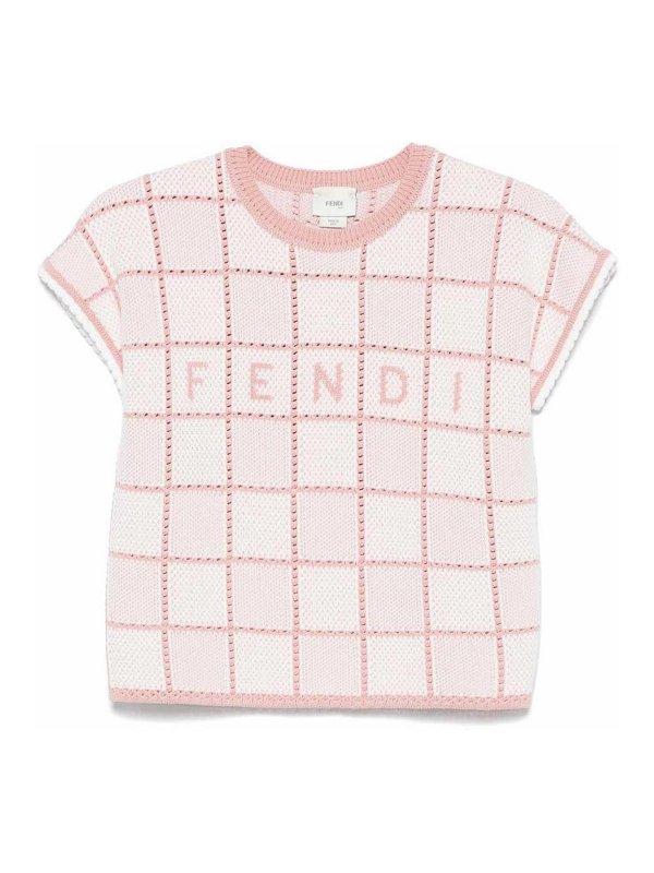 Fendi Jr: ブラウス - ブラウス - 黒