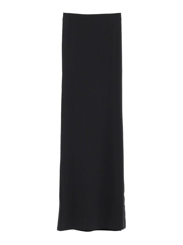 JACQUEMUS: ニーレングススカート＆ミディ丈 online - 膝丈/ミディスカート - 黒