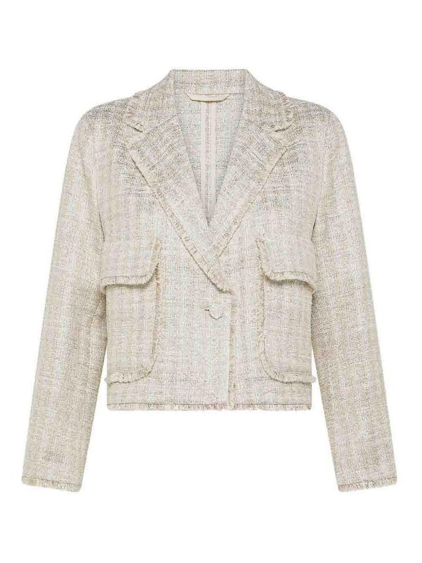 SEVENTY: カジュアルジャケット - カジュアルジャケット - クリーム